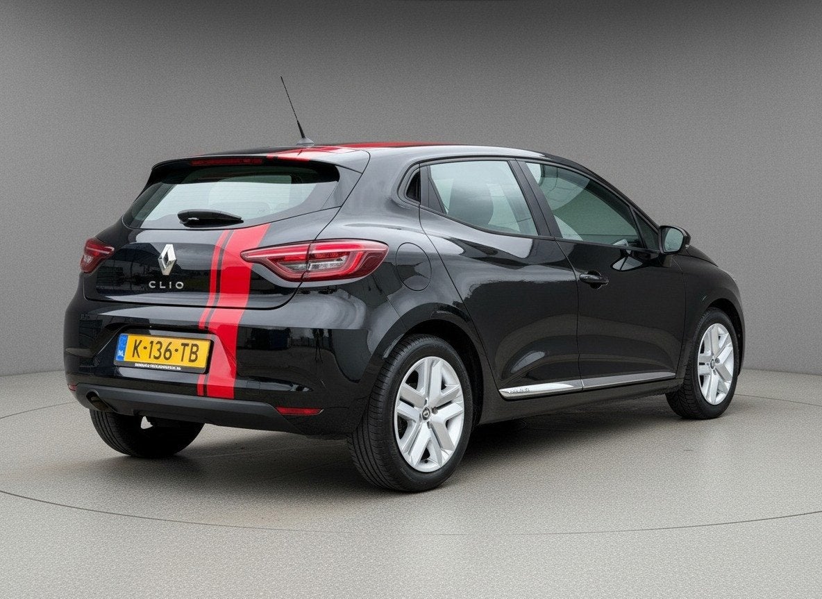 Renault Clio 1.0 TCe Zen|Led|Cruise|Lane-assist|Airco|NAP|1e, Auto's, Voorwielaandrijving, Stof, Gebruikt, Origineel Nederlands