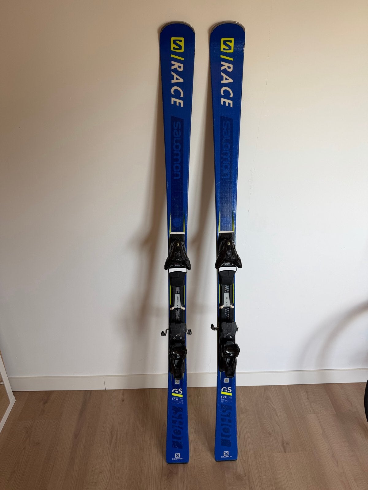 Salomon S/RACE GS Ski's 170 cm - gripwalk bindingen, 160 tot 180 cm, Zo goed als nieuw, Carve, Skiën