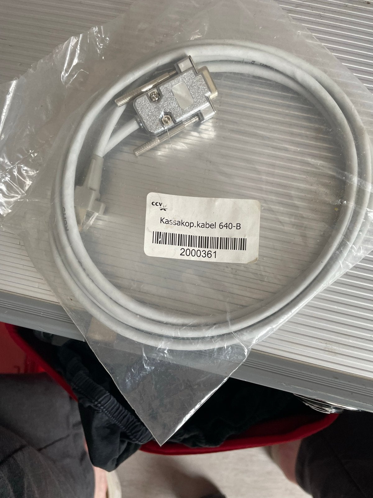 Kassakop.kabel 640-B - Nieuw in verpakking, Ophalen of Verzenden, Nieuw