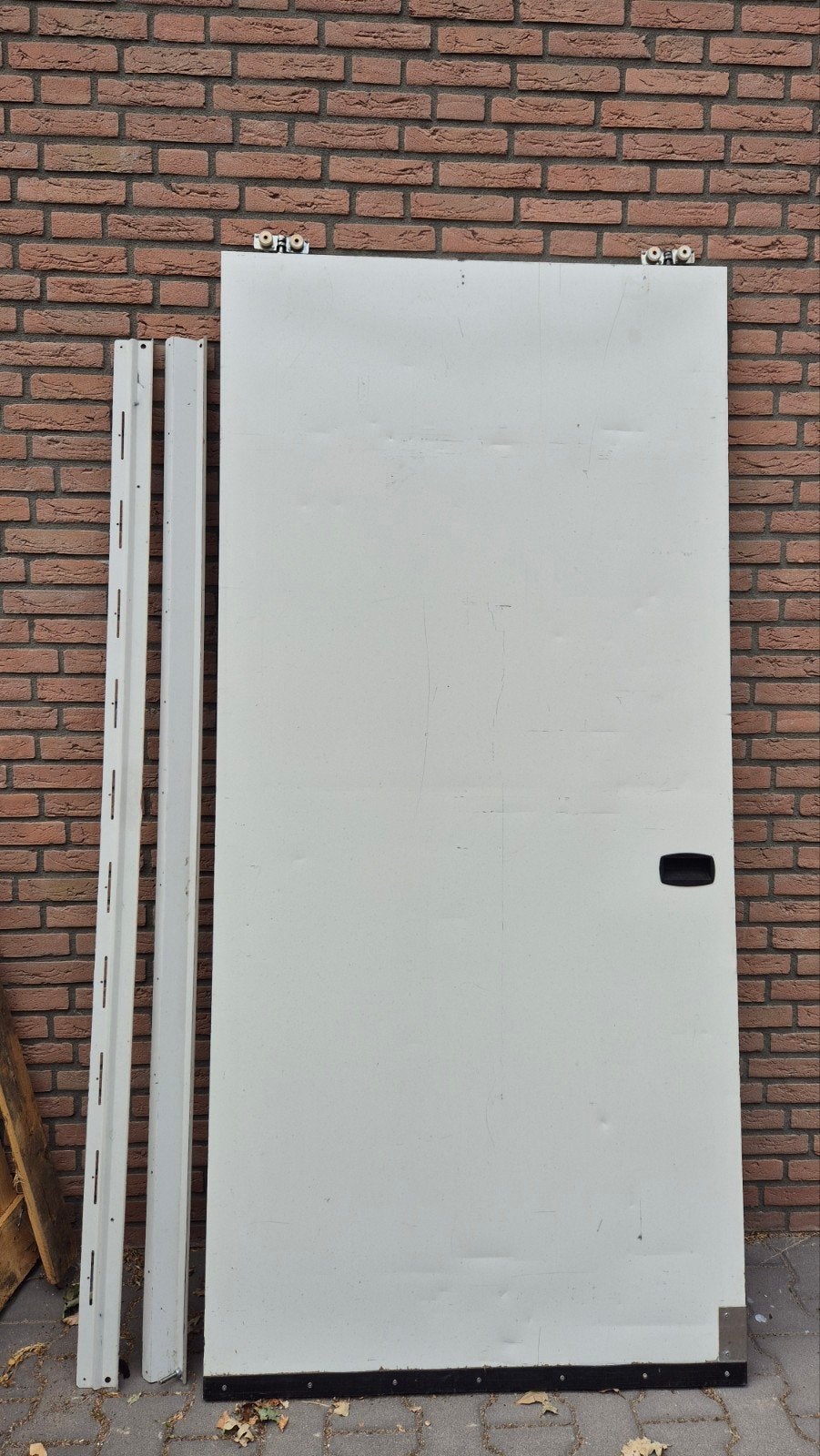 Schuifdeur koelcel, 101x237cm. incl. rail, Doe-het-zelf en Verbouw, Deuren en Horren, Ophalen, Schuifdeur, Binnendeur