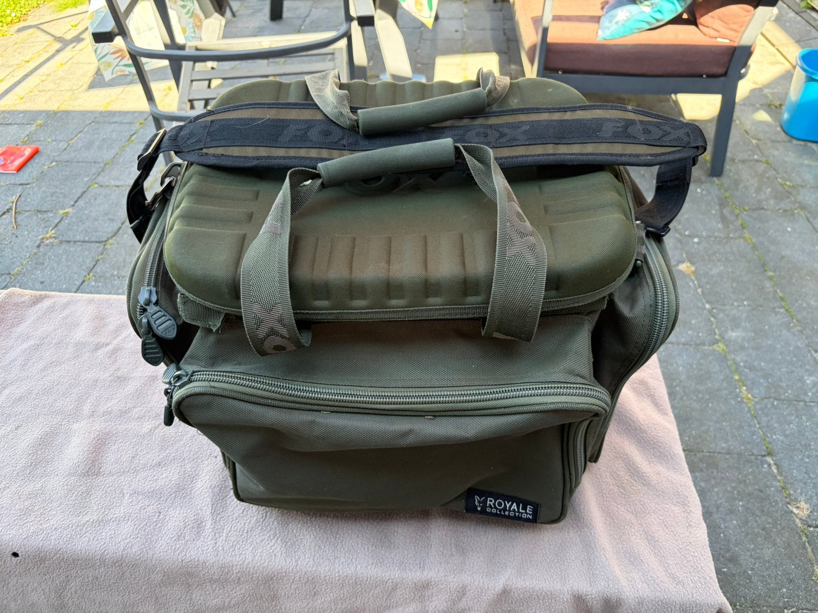 Fox royale collection barrow bag carryall large hardtop, Ophalen of Verzenden, Gebruikt, Overige typen