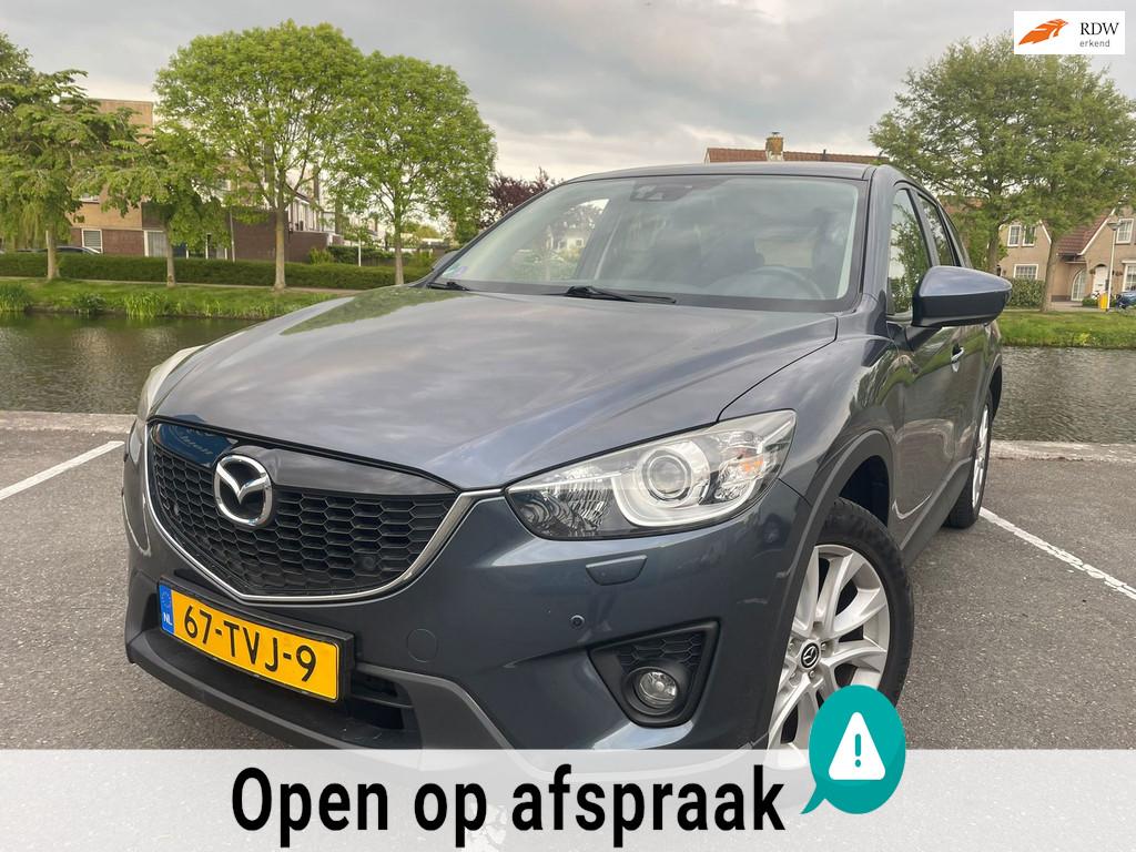 Mazda CX-5 2.0 GT-M 4WD AUTOMAAT TRKEHAAK NAVI LEER CLIMA, Automaat, Zwart, 4 cilinders, Bedrijf