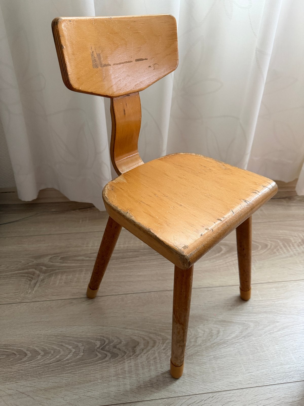 Vintage houten kinderstoel, Gebruikt, Ophalen, Gebruikt, Stoel(en)