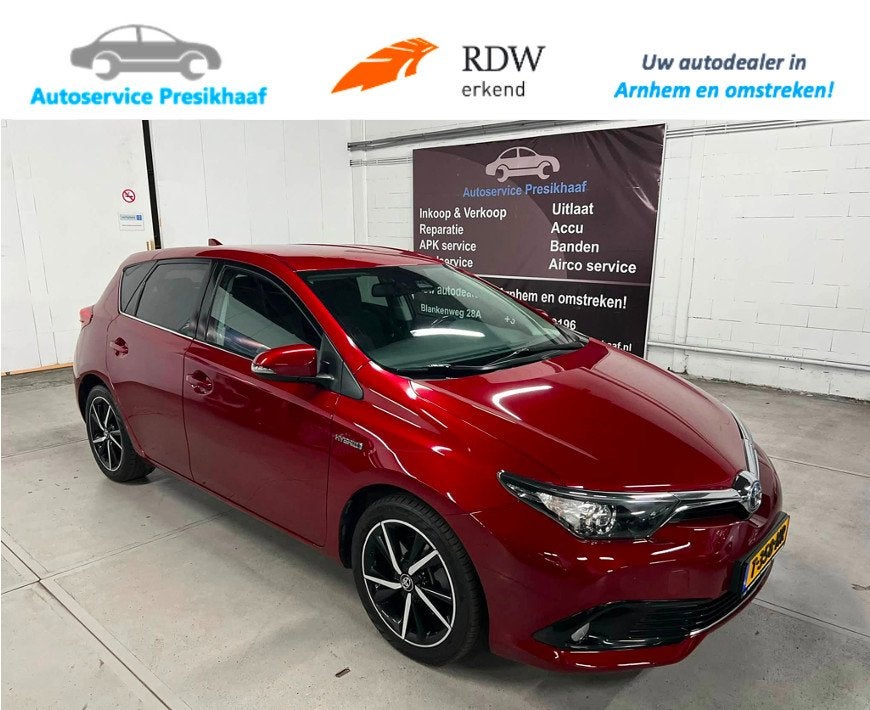 Toyota Auris 1.8 Hybrid Black Edition Automaat, 28 km/l, Gebruikt, Euro 6, 4 cilinders