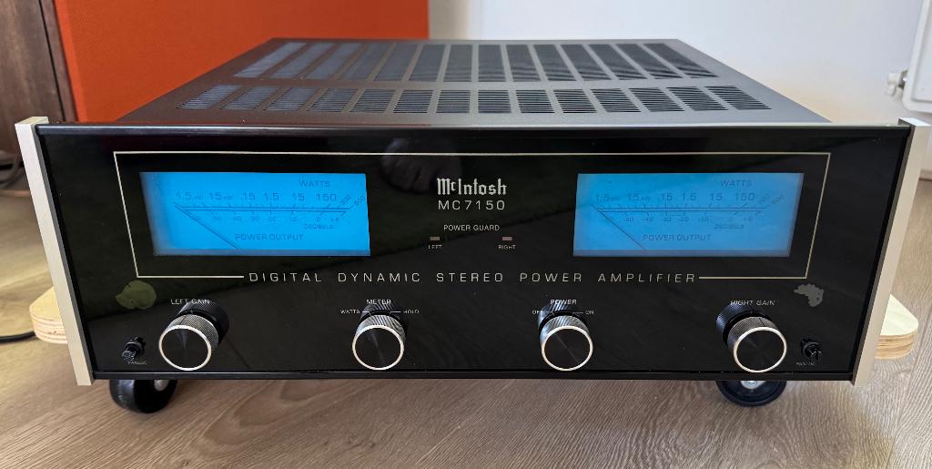 McIntosh MC7150 150W Power Amplifier, Gebruikt, 120 watt of meer, Stereo, Ophalen