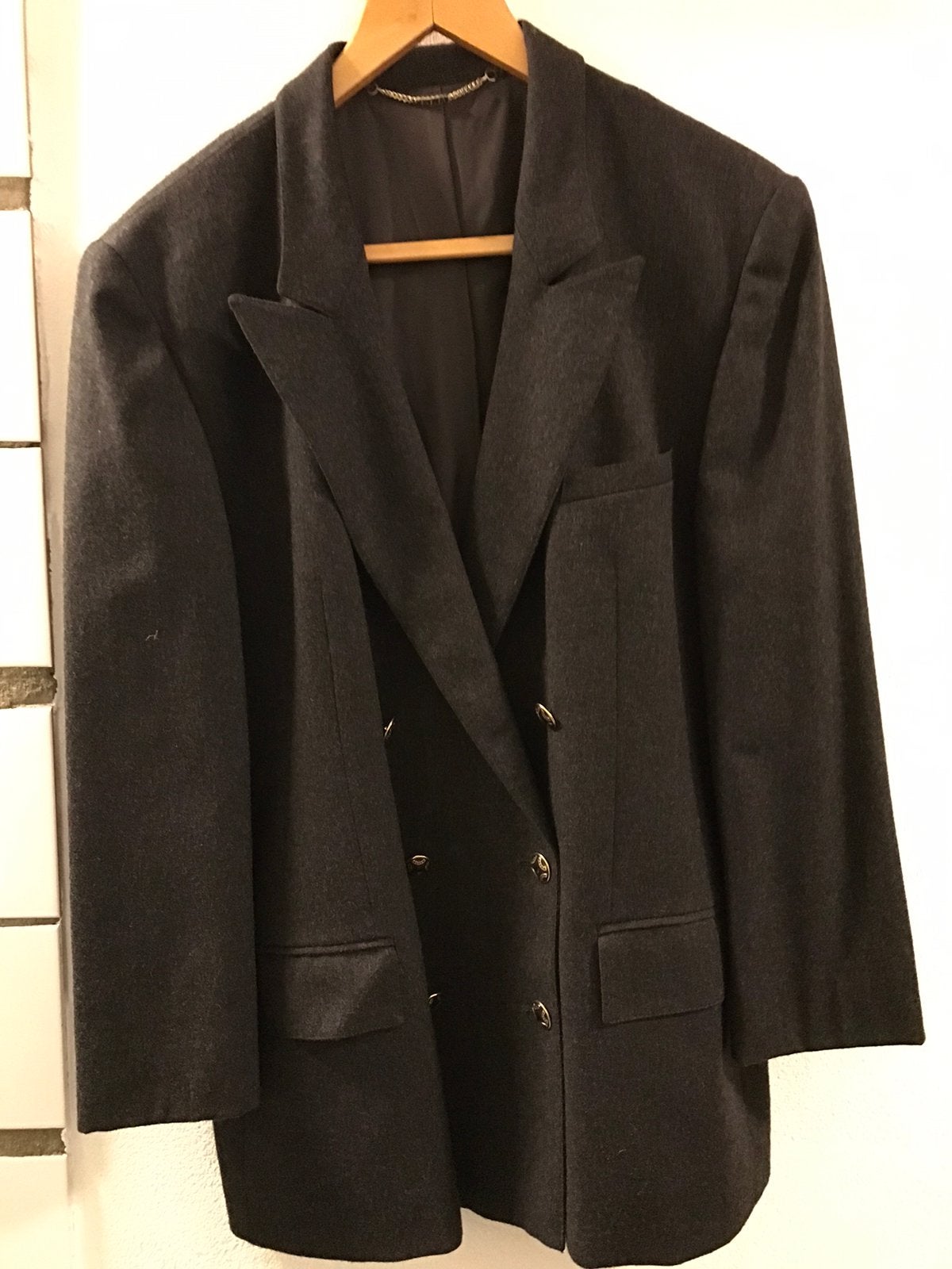Blazer donkergrijs Bäsler maat 42, Maat 42/44 (L), Ophalen of Verzenden, Jasje, Grijs