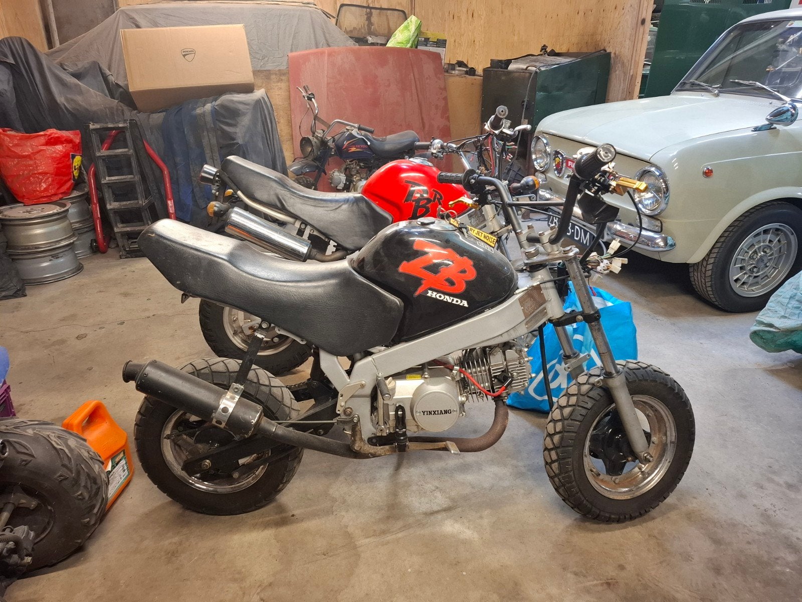 Skyteam PBR/ Monkey Minibike - Project of onderdelen, Ophalen, Honda, Gebruikt, Overige typen