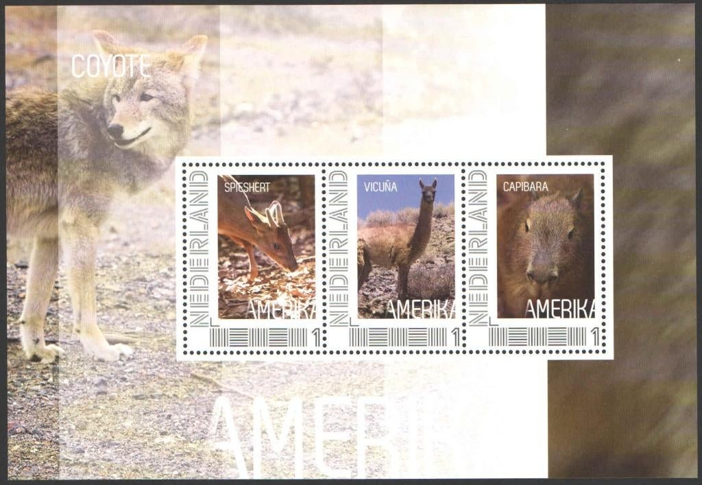 Postzegels Zoogdieren uit alle Windstreken: Amerika, Ophalen of Verzenden, Na 1940, Postfris