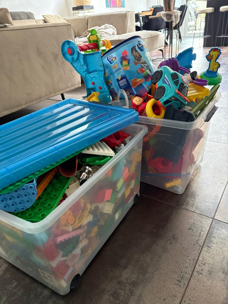 Grote partij Vtech en Duplo speelgoed, Ophalen, Zo goed als nieuw, Overige merken