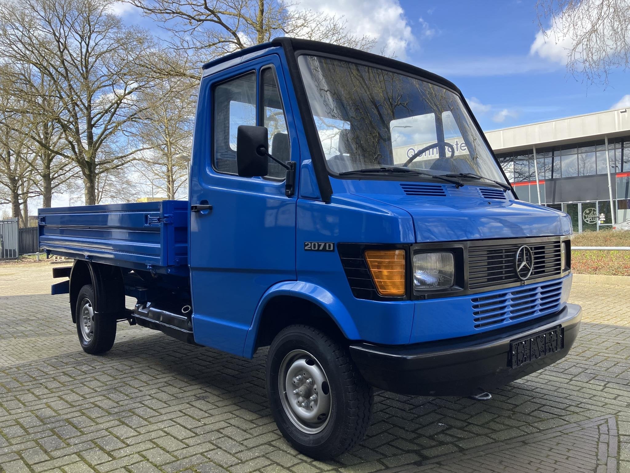 Mercedes-Benz 207D Pick Up GERESTAUREERD!, Gebruikt, 4 cilinders, Blauw, Mercedes-Benz