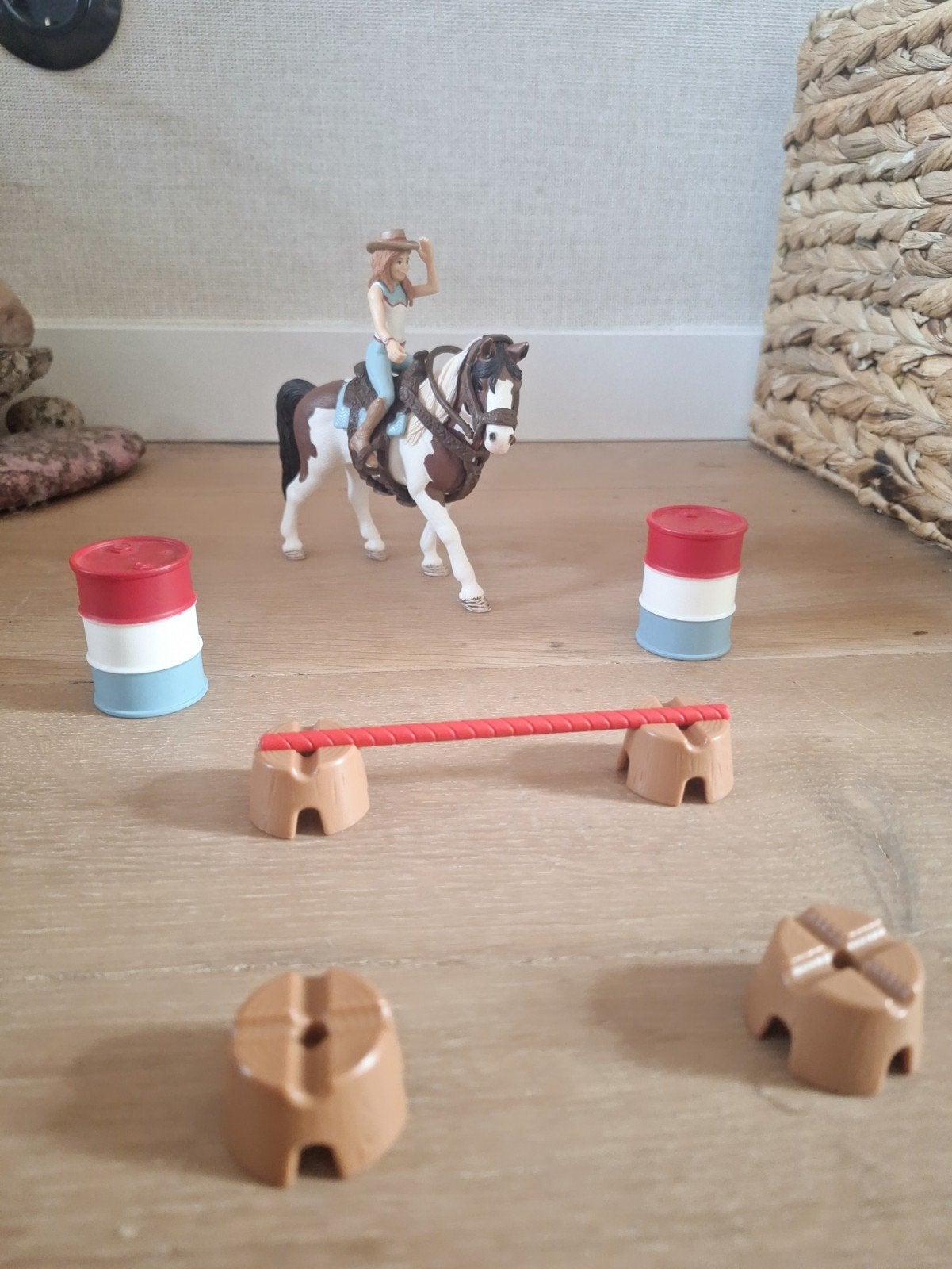 schleich western set, Ophalen of Verzenden, Gebruikt