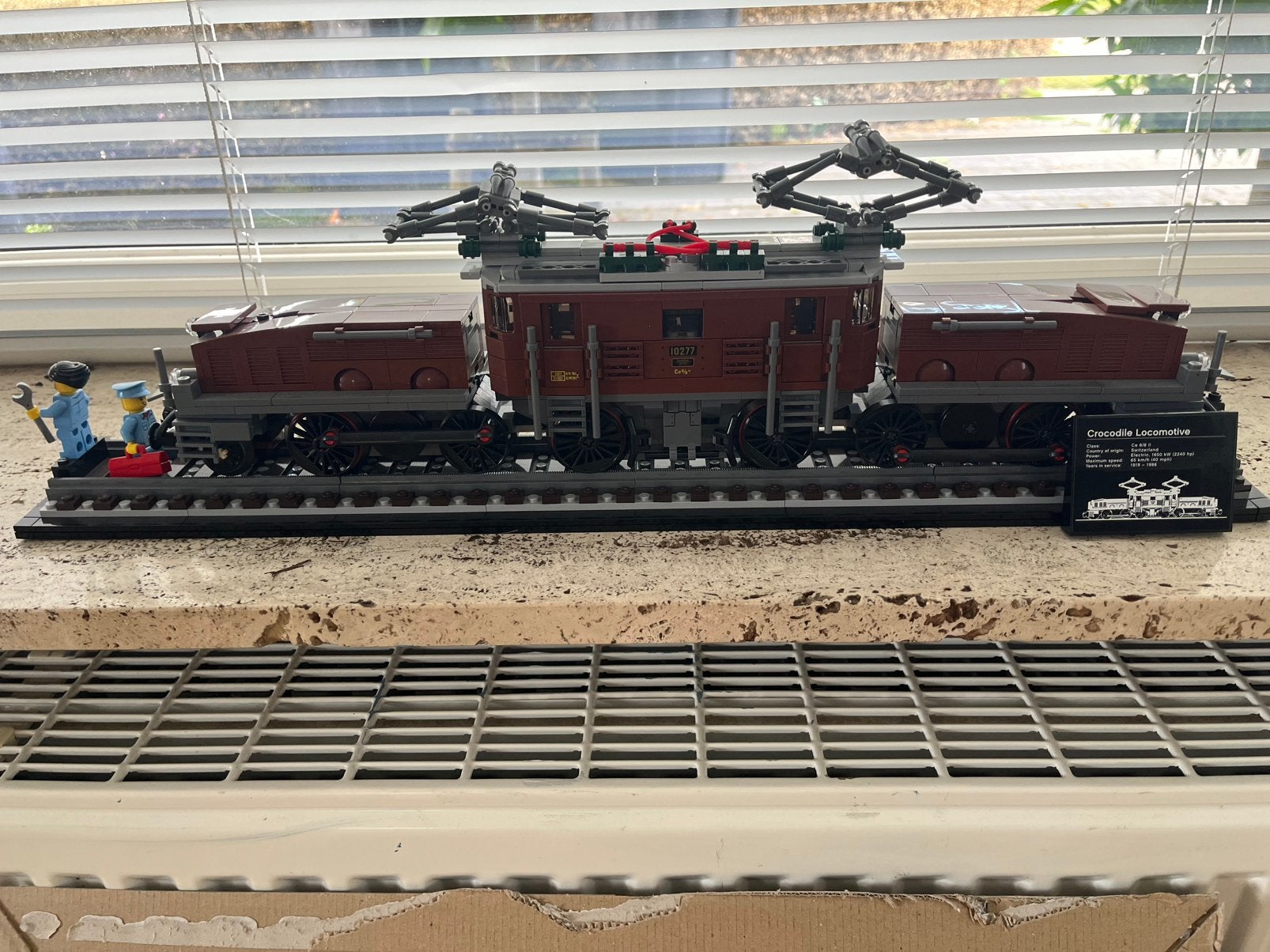 Krokodil van Lego met boekje en doos, Kinderen en Baby's, Speelgoed | Duplo en Lego, Ophalen of Verzenden, Zo goed als nieuw, Complete set