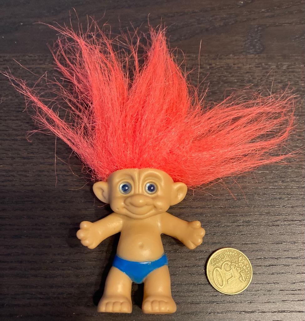 Vintage jaren ‘90 (Russ) Troll, Verzamelen, Poppetjes en Figuurtjes, Ophalen of Verzenden, Gebruikt