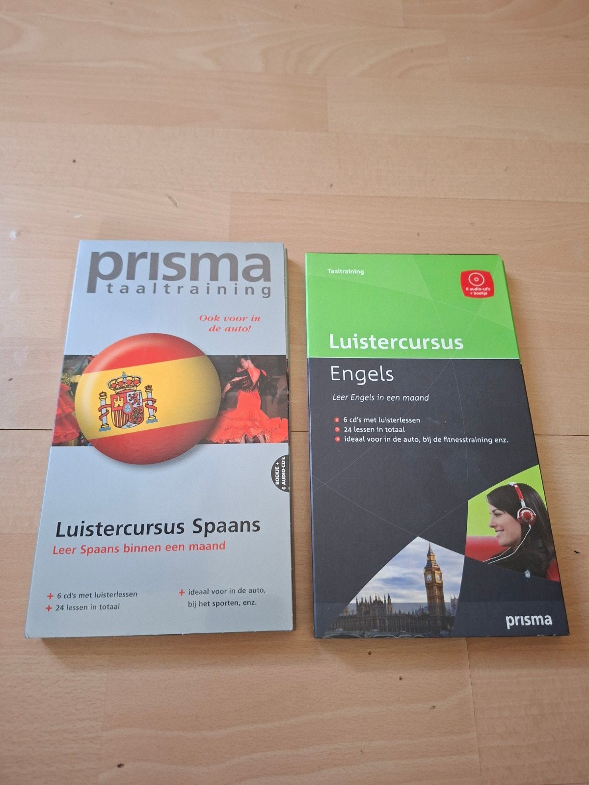 Luistercursus Engels en Spaans 6 cd's, Ophalen of Verzenden, Alpha, Zo goed als nieuw, MBO