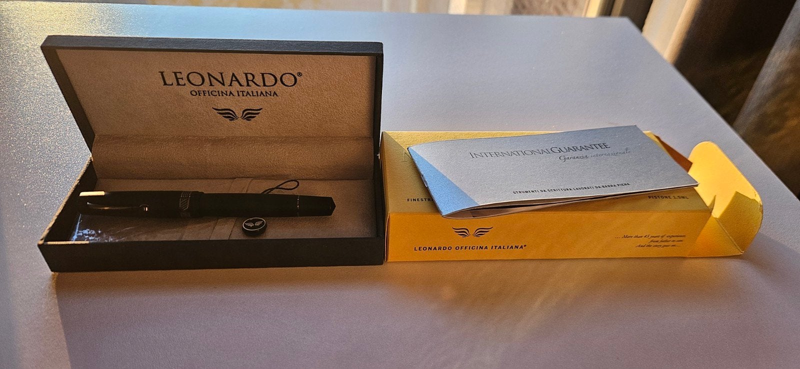 Leonardo Officina Momento Magico – 14K GOUD (EF Nib), Overige merken, Ophalen of Verzenden, Zo goed als nieuw, Met doosje
