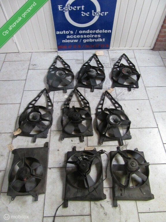 Radiateur radiator koelvin Opel Corsa A + B + GSI  bj 87-00, Auto-onderdelen, Gebruikt, Opel, Ophalen of Verzenden, Opel