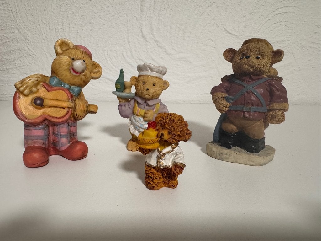 beren diversen uit nalatenschap, Ophalen of Verzenden, Zo goed als nieuw, Beeldje, Overige merken