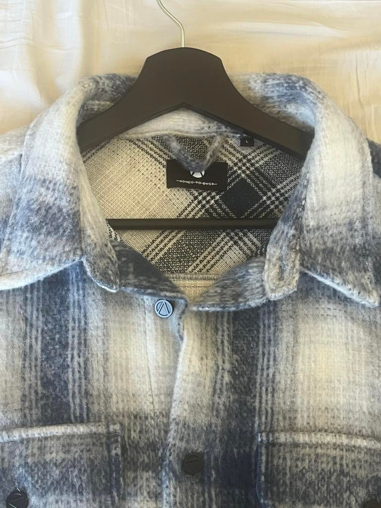 The Sting Heren Jacket - Blauw/Wit Geruit, Ophalen of Verzenden, Zo goed als nieuw, Blauw