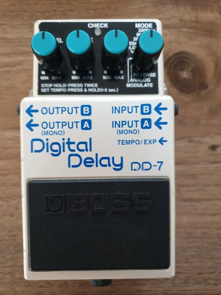 Boss DD-7 Digital Delay pedaal, Muziek en Instrumenten, Effecten, Ophalen of Verzenden, Zo goed als nieuw