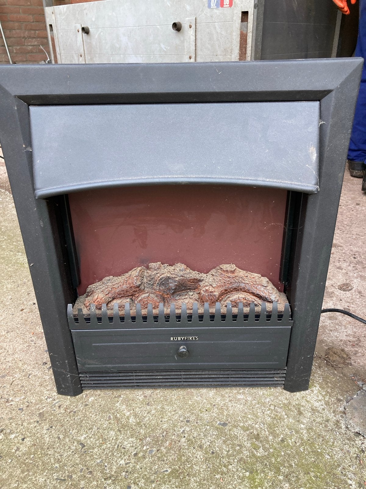 RubyFires Elektrische Haard 2 standen Lagos - 2000W, Ophalen, Gebruikt, Vrijstaande haard, Elektrische haard