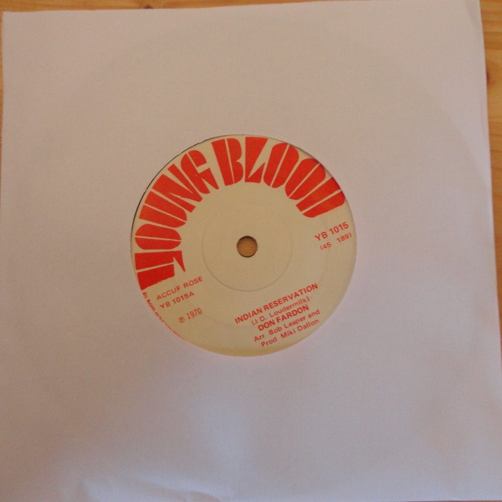 Don Fardon > Indian Reservation, Ophalen of Verzenden, Gebruikt, 7 inch, Pop