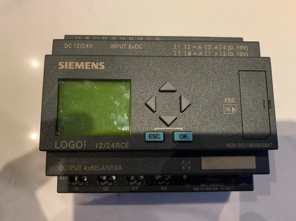 Siemens Logo! 12/24RCE, Ophalen of Verzenden, Zo goed als nieuw