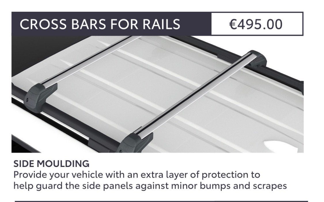 Toyota Land Cruiser 250 Cross Bars (Dakdragers), Ophalen, Nieuw