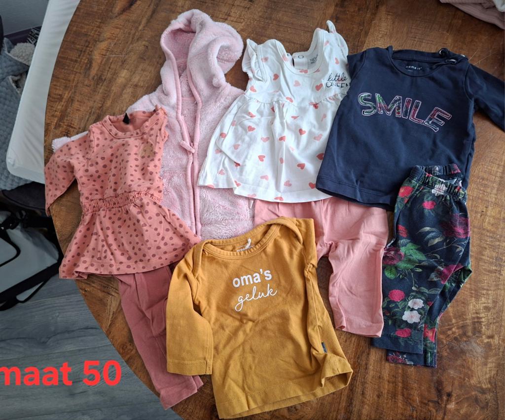 Meisjeskleding maat 50, Kinderen en Baby's, Babykleding | Maat 50, Ophalen, Meisje