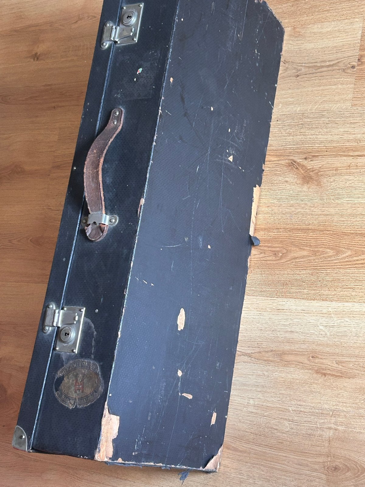 Vintage Zwarte Koffer - Decoratief Object van Muzikant, Ophalen