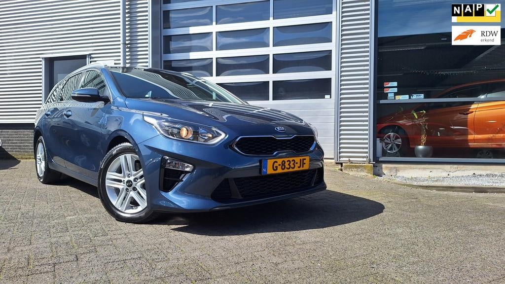 Kia Ceed Sportswagon 1.4 T-GDi DynamicLine/Automaat/Navigati, Stof, Euro 6, 4 cilinders, Lichtsensor