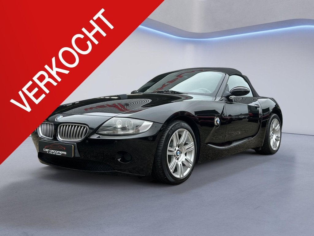 BMW Z4 Roadster 2.0i /Apple Carplay/Stoelverwarming/Parkeers, Auto's, BMW, 13 km/l, 4 cilinders, Zwart, Leder