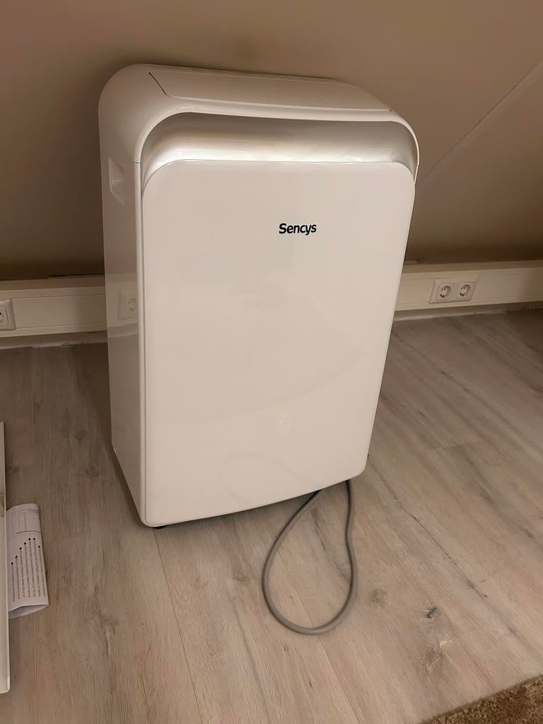 Sencys mobiele airconditioner MPPD-09 2700W, Witgoed en Apparatuur, Airco's, Ophalen, Minder dan 60 m³, 3 snelheden of meer, Zo goed als nieuw