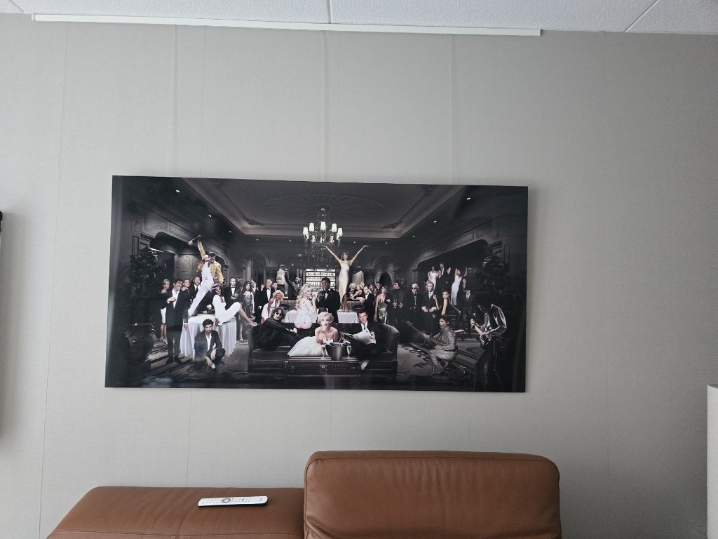 Schilderij "the rest is history", Ophalen, Zo goed als nieuw, Schilderij, 75 tot 100 cm