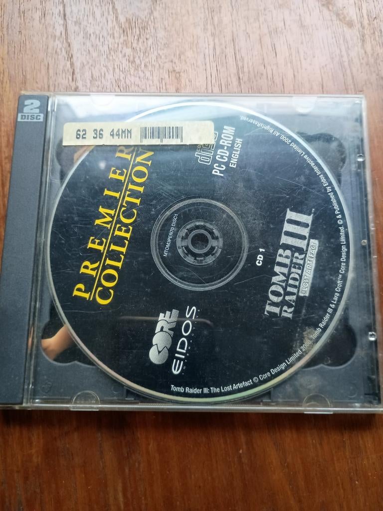 Tomb Raider PC cdrom, Spelcomputers en Games, Games | Pc, Avontuur en Actie, Gebruikt, Vanaf 18 jaar, Geen