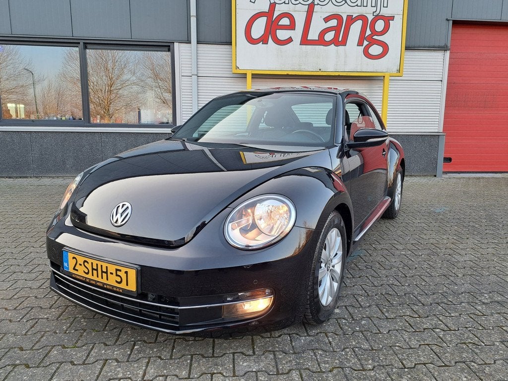 Volkswagen Beetle 1.2 TSI Design zeer mooie beetle.weinig km, Voorwielaandrijving, Euro 5, Stof, Gebruikt
