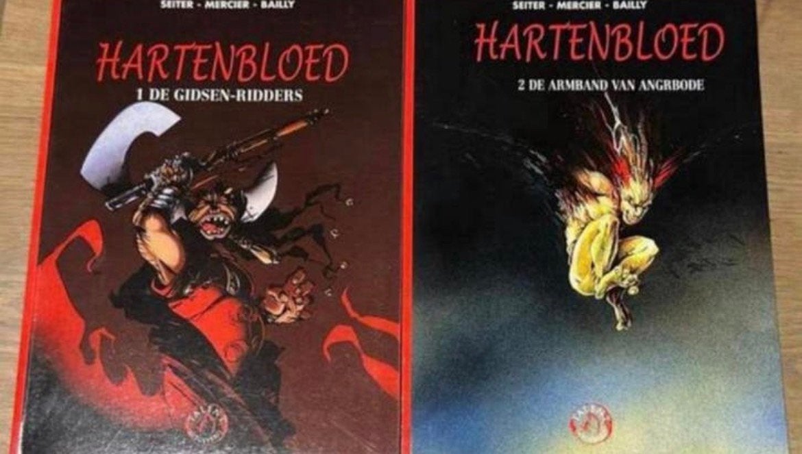 hartenbloed 1 en 2 (Talent Collectie 500), Meerdere stripboeken, Ophalen of Verzenden, Zo goed als nieuw