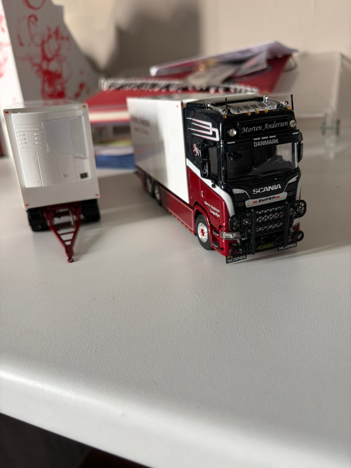 Tekno Morten Andersen, Hobby en Vrije tijd, Ophalen of Verzenden, Zo goed als nieuw, Bus of Vrachtwagen, Tekno