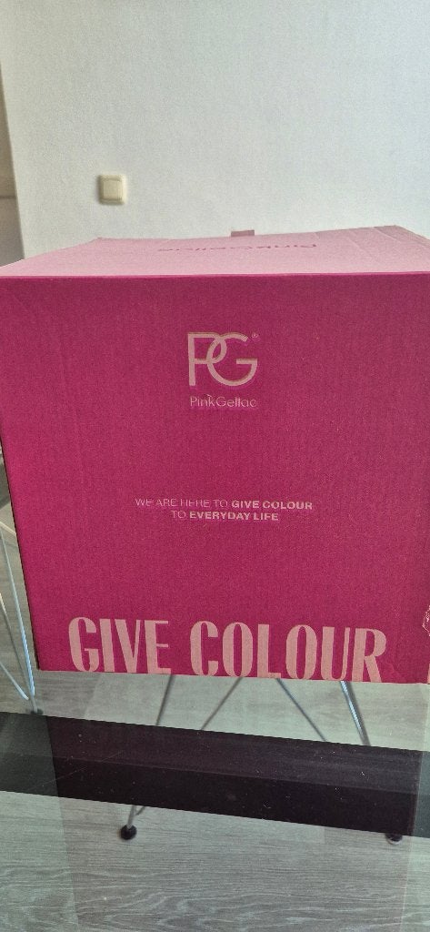 Pink Gellac Manicure Kit met UV-lamp, Ophalen, Zo goed als nieuw, Toebehoren, Handen en Nagels