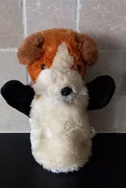 handpop schnauzer hond, Dieren en Toebehoren, Ophalen of Verzenden, Zo goed als nieuw