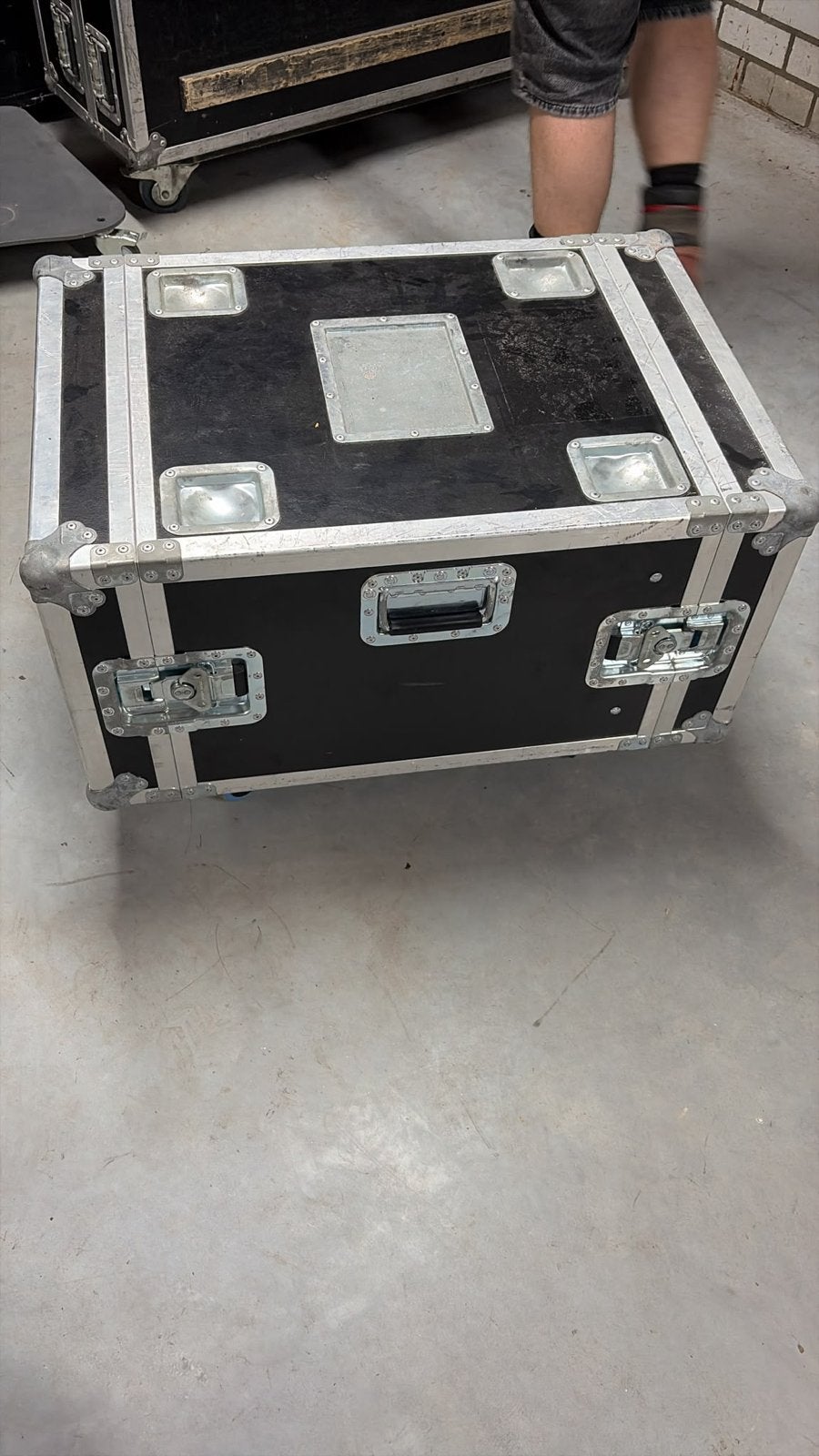 Nette tunnel flightcase 53x55 breed 80cm diep, Ophalen, Gebruikt, Overige instrumenten, Flightcase
