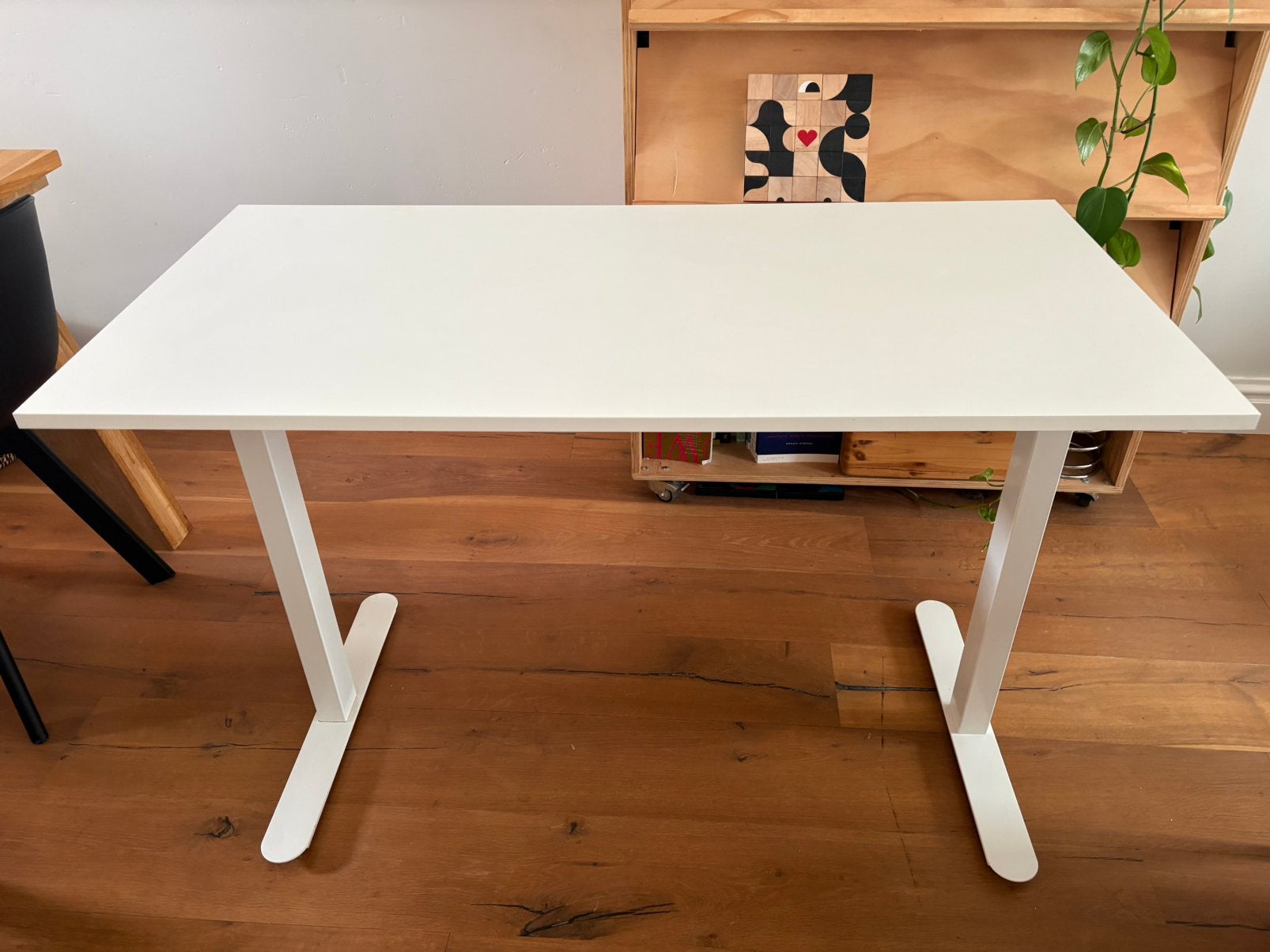 Wit bureau 120x60 zgan, Huis en Inrichting, Ophalen, Zo goed als nieuw
