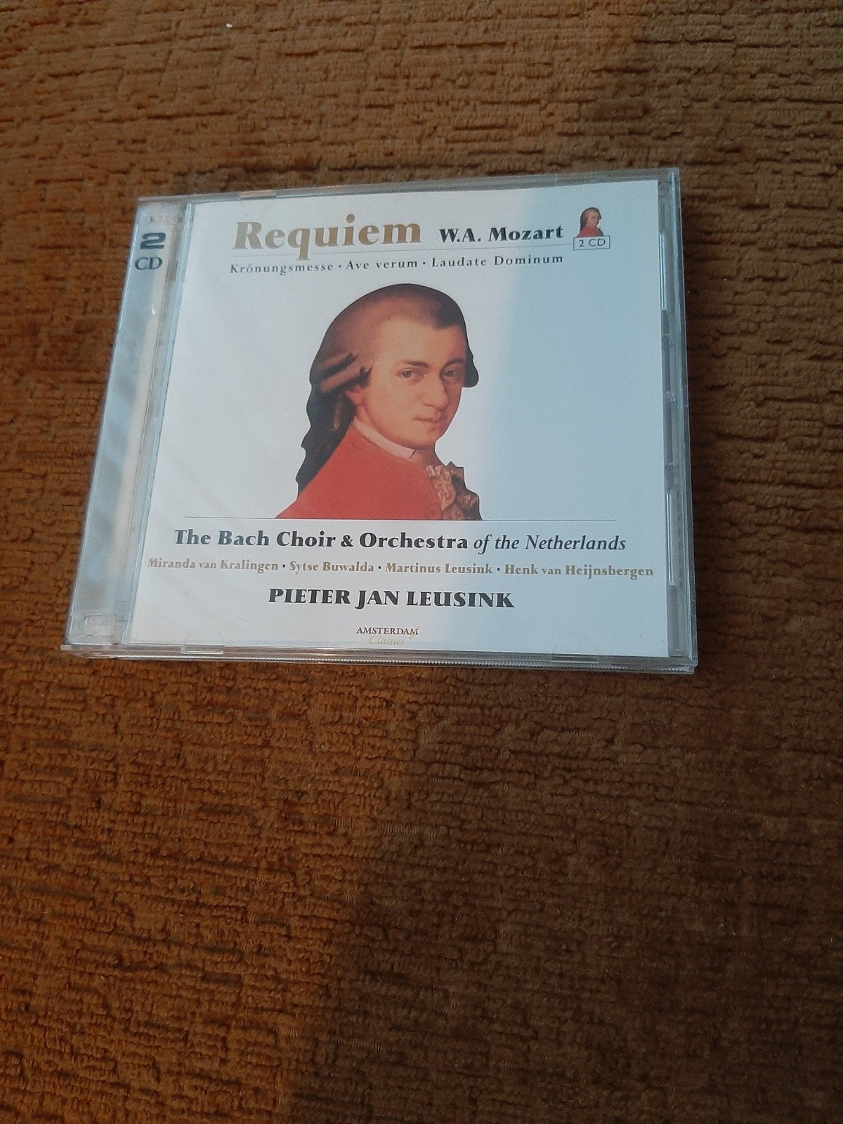 Mozart Requiem & Krönungsmesse - The Bach Choir & Orchestra, Mozart, Requiem, Ophalen of Verzenden, Zo goed als nieuw