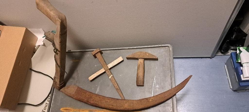 Antiek gereedschap Zicht + slijpset (Z248-30), Ophalen of Verzenden