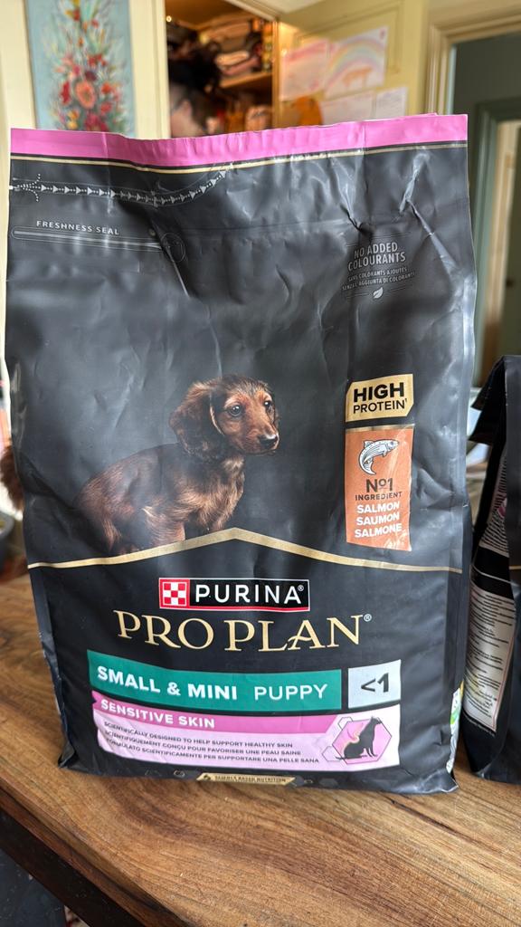 1,5 zak Purina small & mini puppy, Ophalen of Verzenden, Hond
