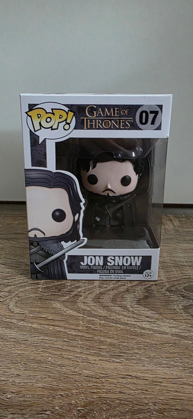 Funko Pop! Game of Thrones Jon Snow #07, Ophalen of Verzenden, Zo goed als nieuw