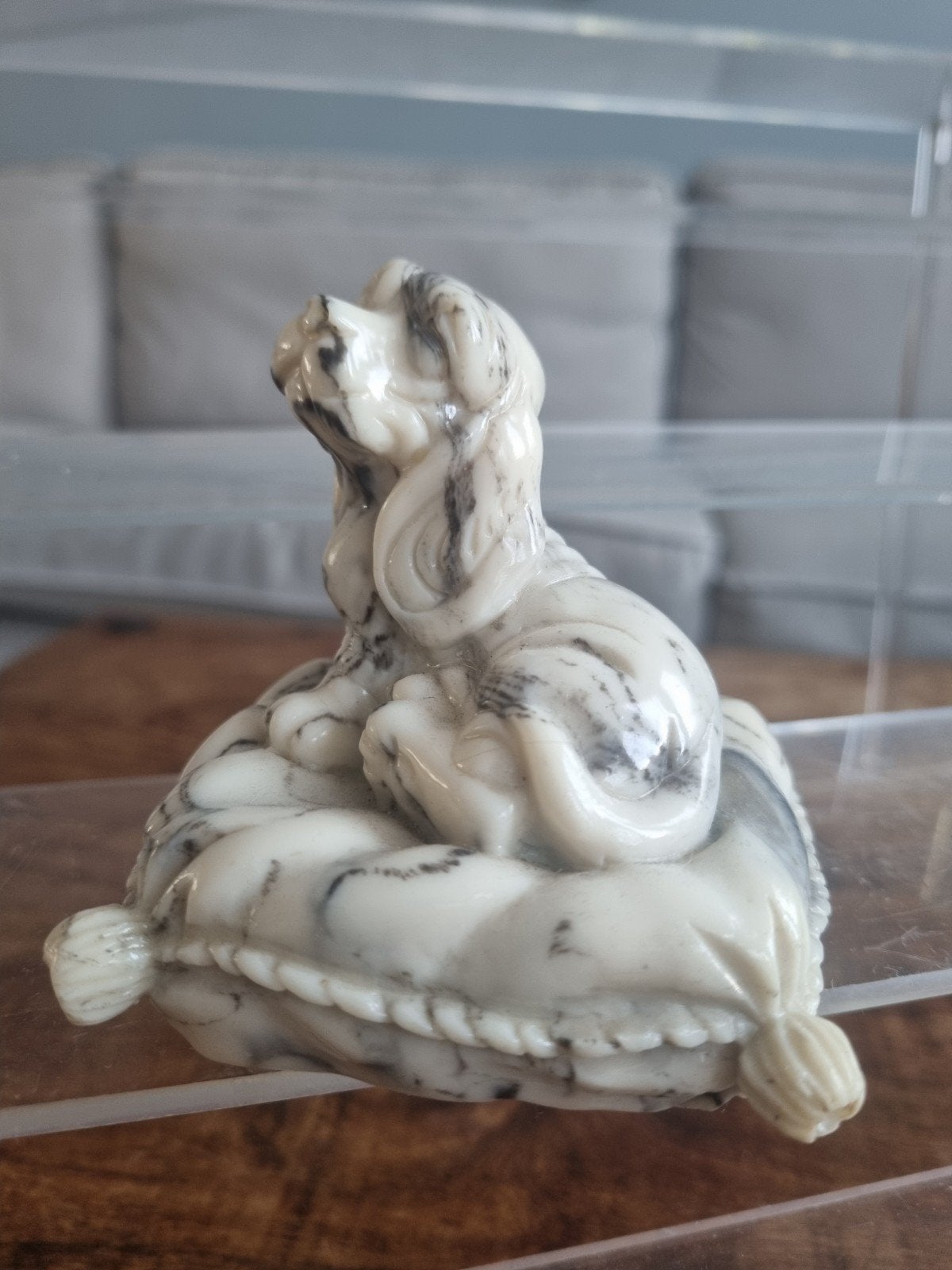 Vintage Cocker Spaniel beeldje, Lady Vagebond stijl, M.G., Ophalen of Verzenden