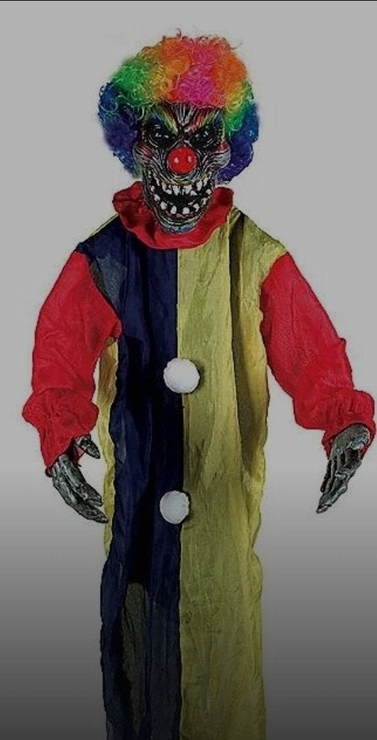 Griezelige hangende Clown Halloween Feestartikel, Ophalen of Verzenden, Nieuw, Feestartikel, Halloween of Griezel