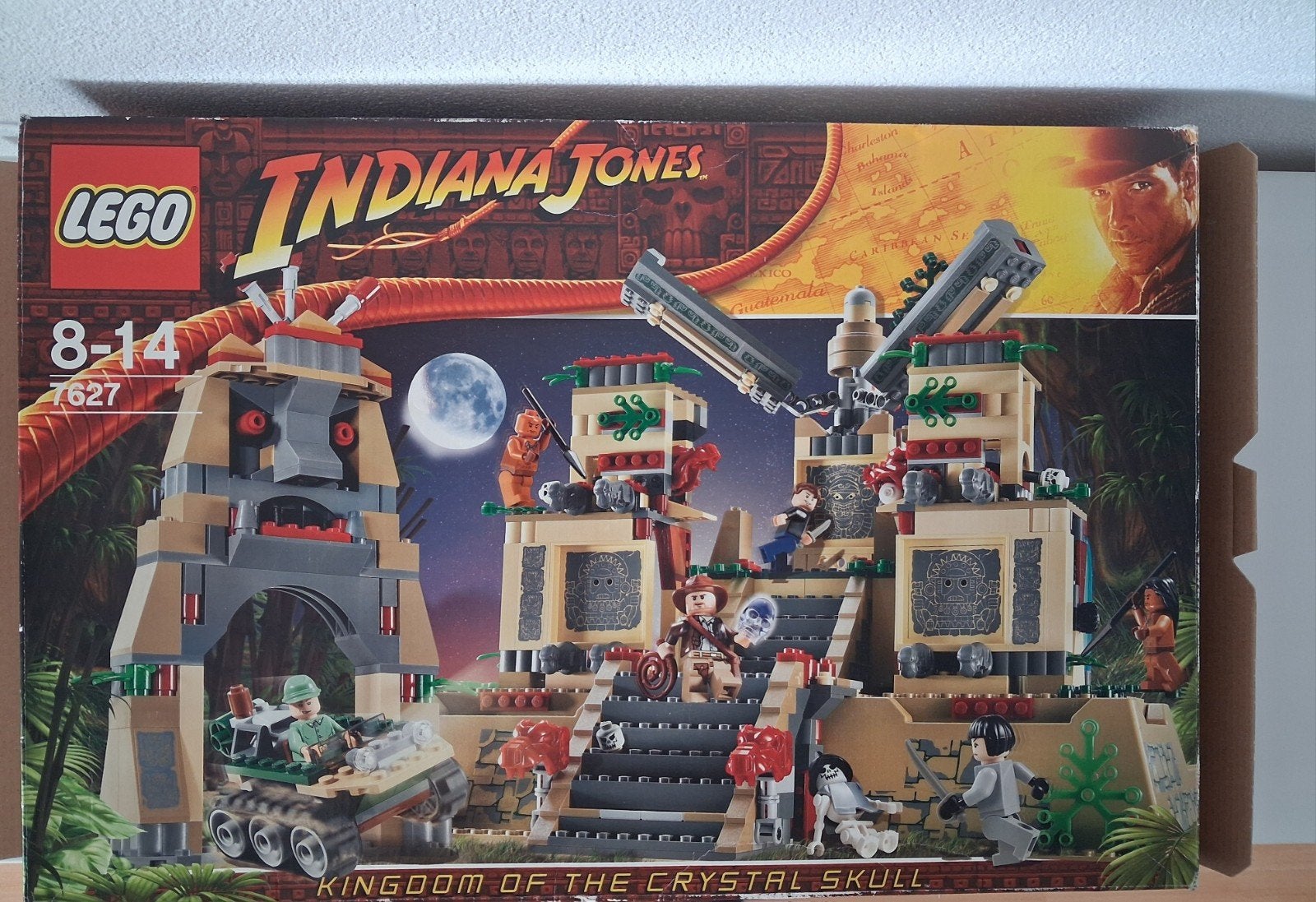 Lego Indiana Jones 7627 The Kingdom of the Crystal Skull, Ophalen, Lego, Inclusief accessoires, Zo goed als nieuw