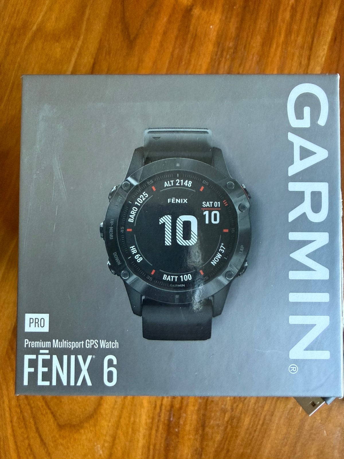 Garmin fenix 6 pro, Ophalen, Gebruikt, Zwart, Android