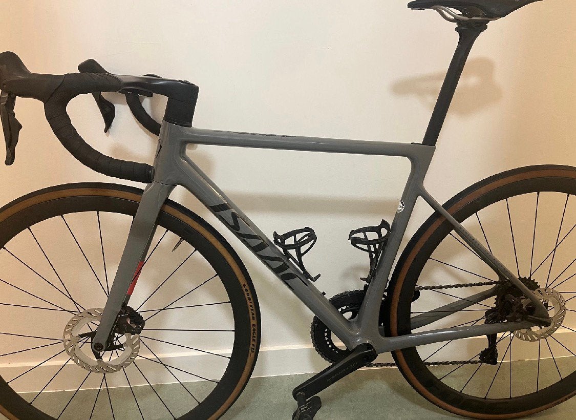Isaac Element racefiets, Carbon, Zo goed als nieuw, Meer dan 20 versnellingen, Ophalen